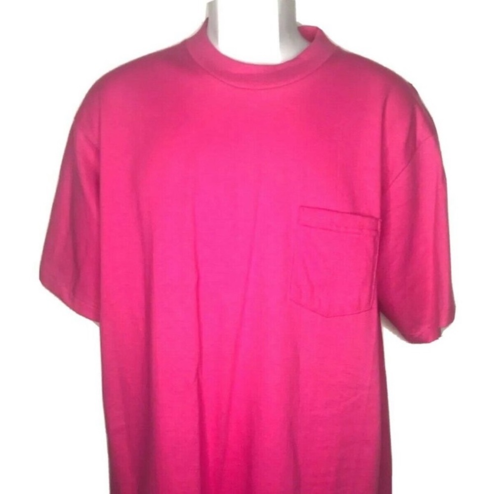 Vintage Lee Sport Pocket T-Shirt Large Pink 90s